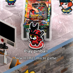 #HTML5 pinball micro game